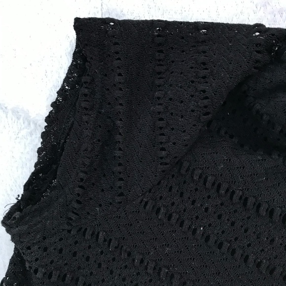 Blush Lace Dress Blouse - Picture 5 of 6